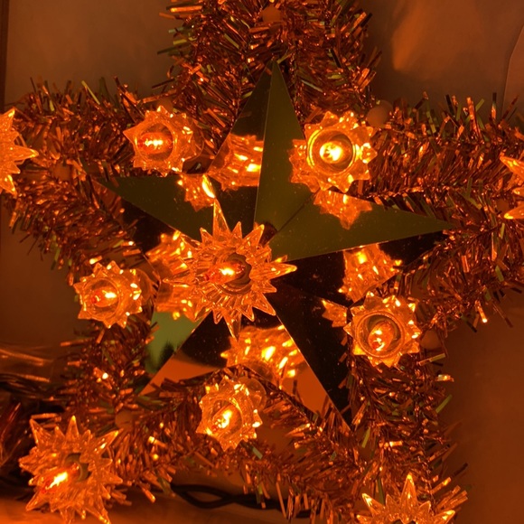 Vintage Merry Brite 11 light 8” Tree Top Star - Picture 6 of 6